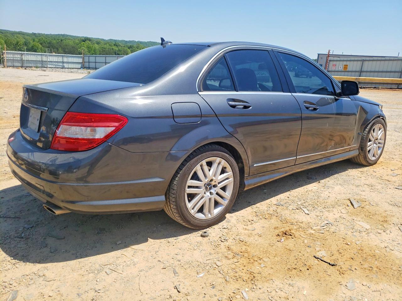 2009 Mercedes-benz C 300 4matic Black vin: WDDGF81X99R061501
