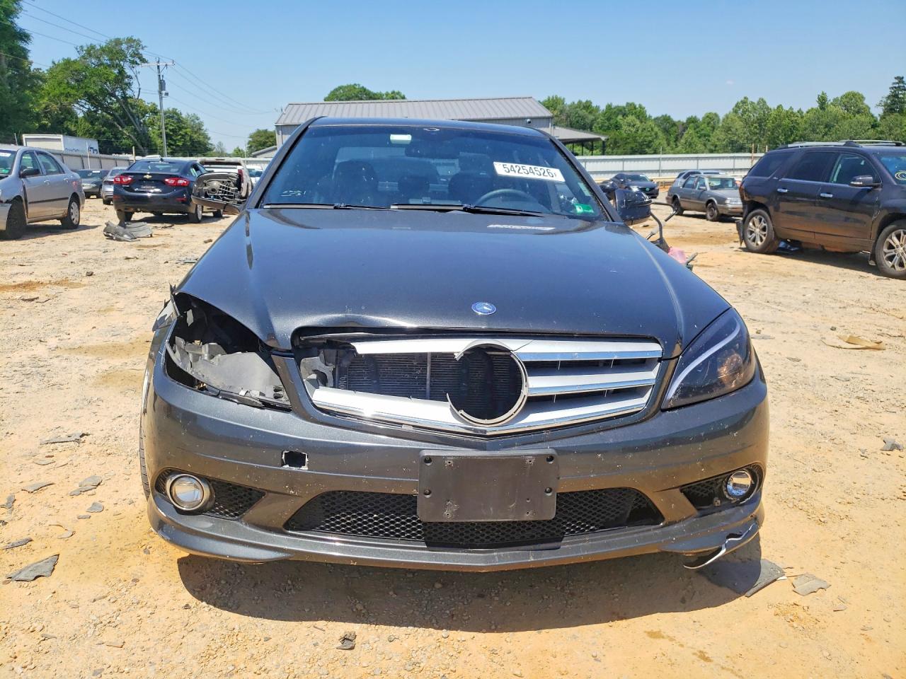 2009 Mercedes-benz C 300 4matic Black vin: WDDGF81X99R061501