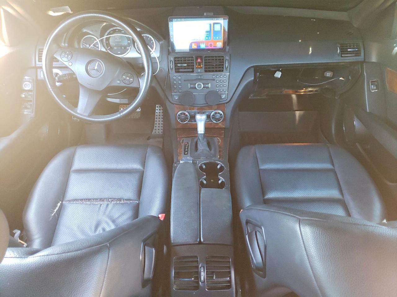 2009 Mercedes-benz C 300 4matic Black vin: WDDGF81X99R061501