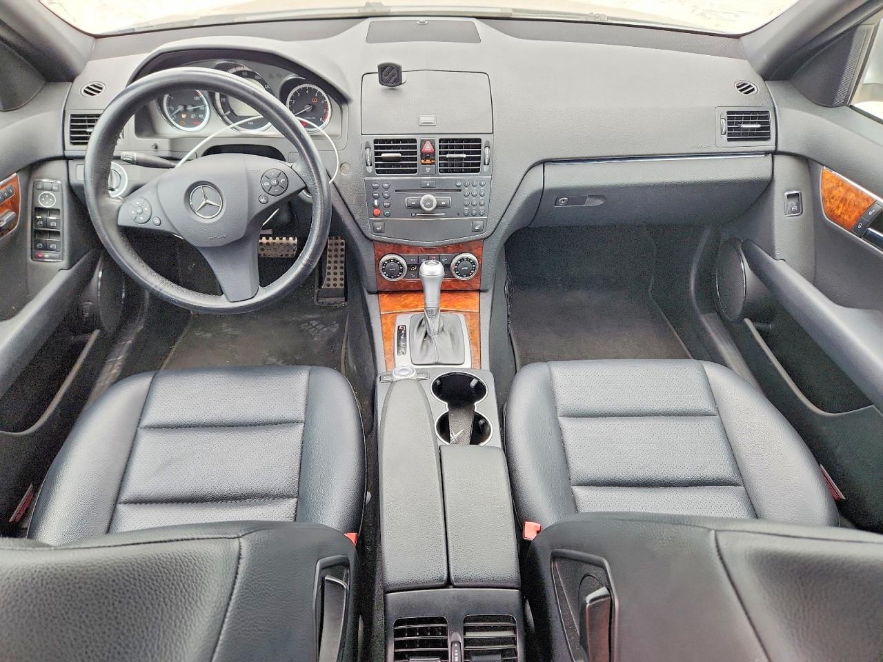 2009 Mercedes-benz C 300 4matic Silver vin: WDDGF81X99R065659
