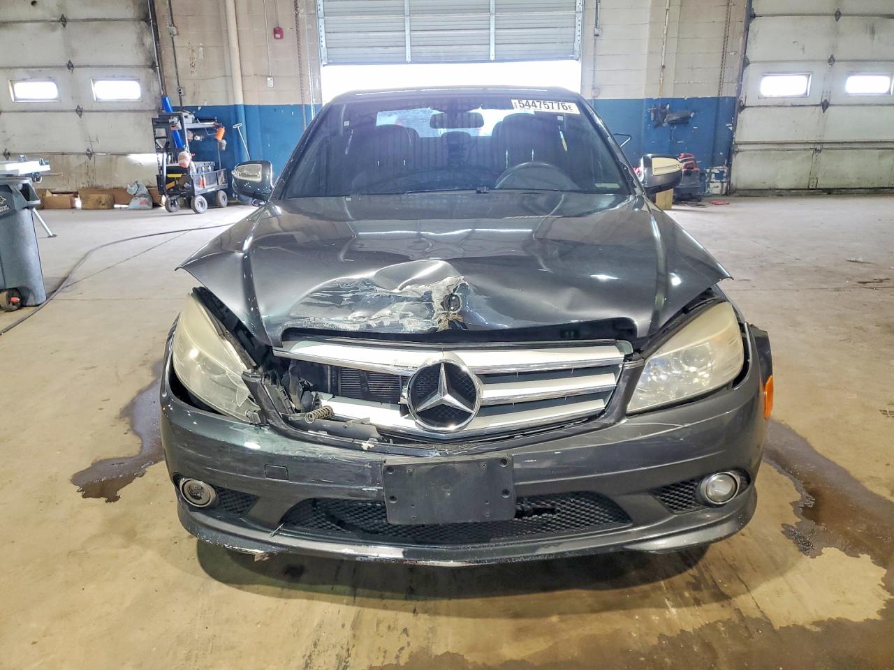 2009 Mercedes-benz C 300 4matic Gray vin: WDDGF81X99R084020