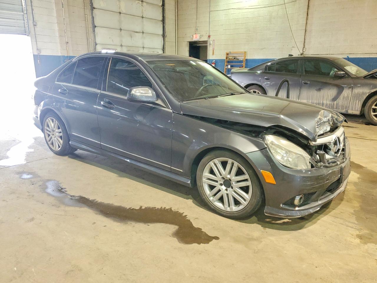 2009 Mercedes-benz C 300 4matic Gray vin: WDDGF81X99R084020