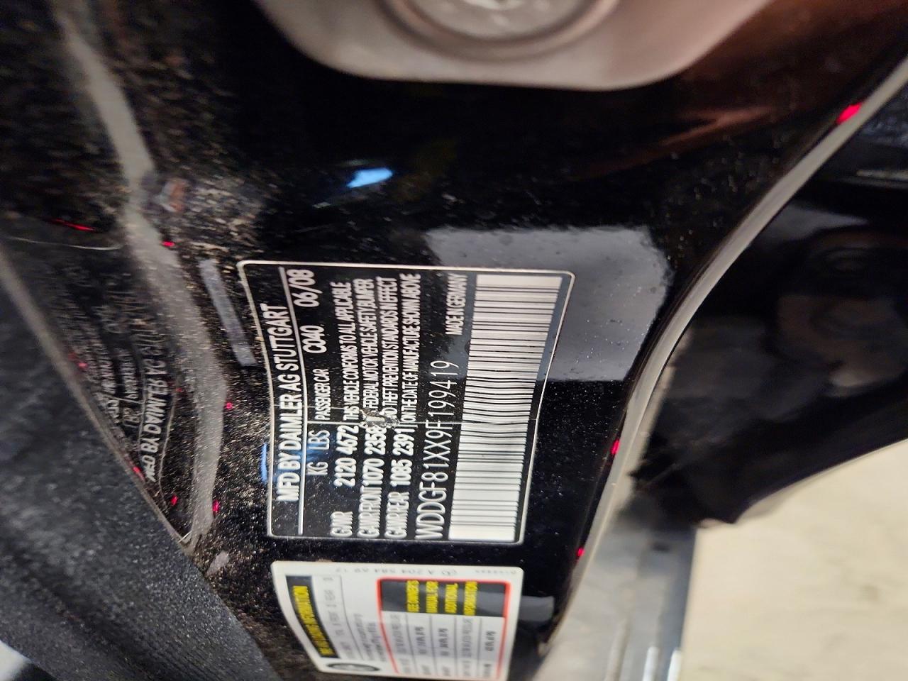 2009 Mercedes-benz C 300 4matic Black vin: WDDGF81XX9F199419