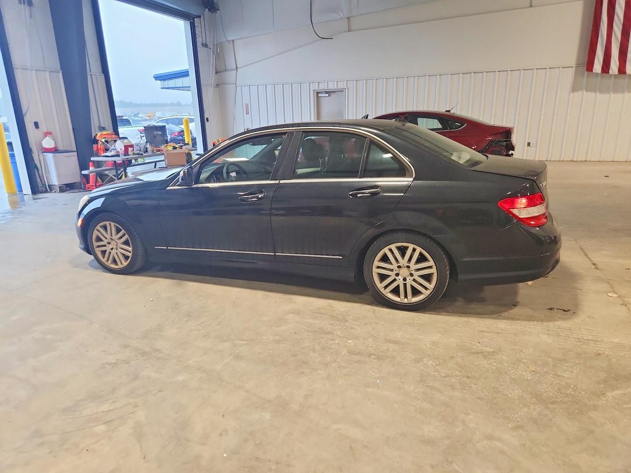 2009 Mercedes-benz C 300 4matic Black vin: WDDGF81XX9F199419