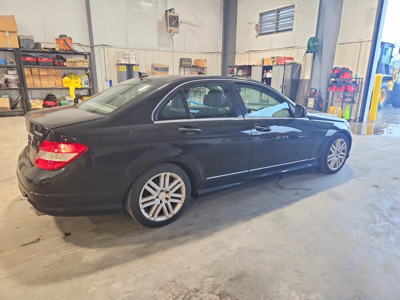2009 Mercedes-benz C 300 4matic Black vin: WDDGF81XX9F199419