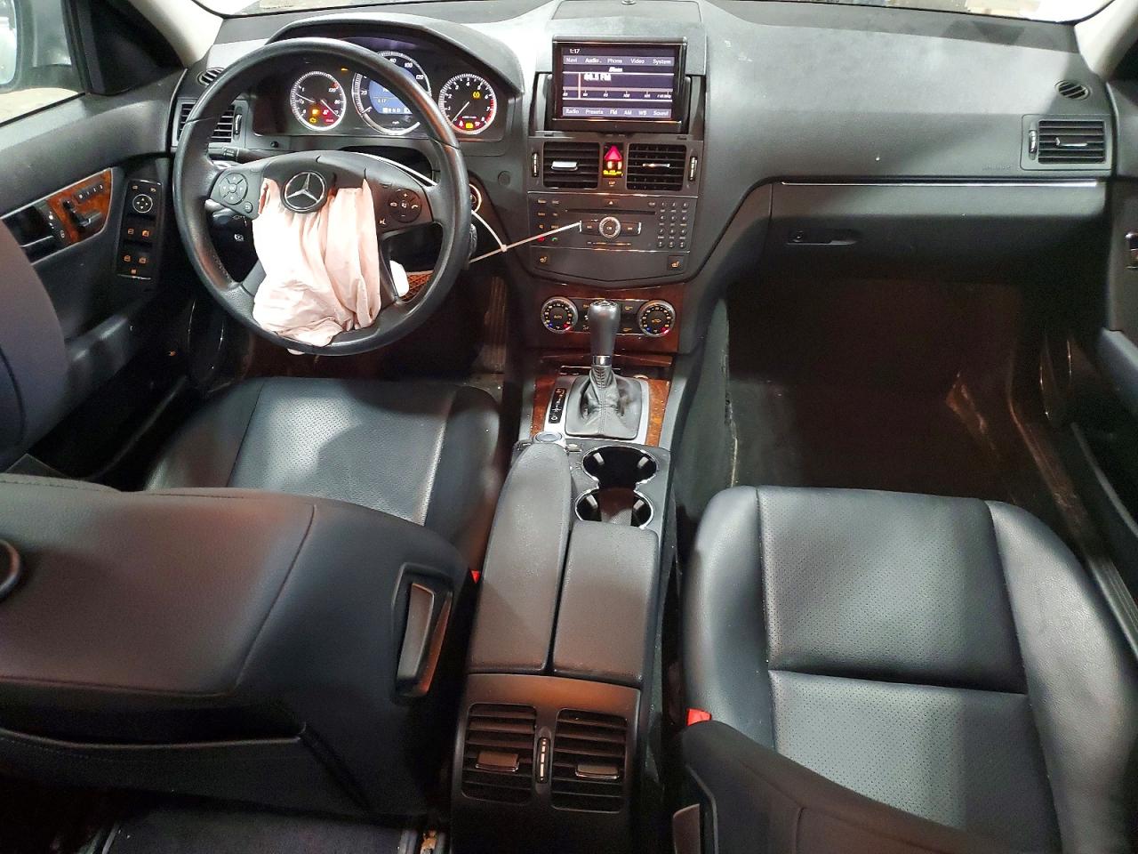 2009 Mercedes-benz C 300 4matic Silver vin: WDDGF81XX9F204487