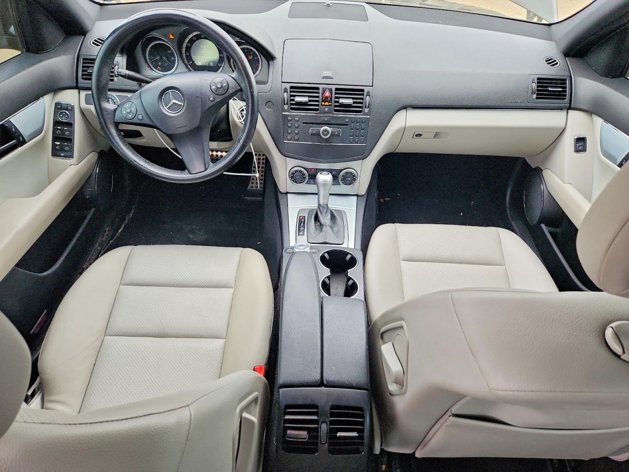 2009 Mercedes-benz C 300 4matic Black vin: WDDGF81XX9F283238