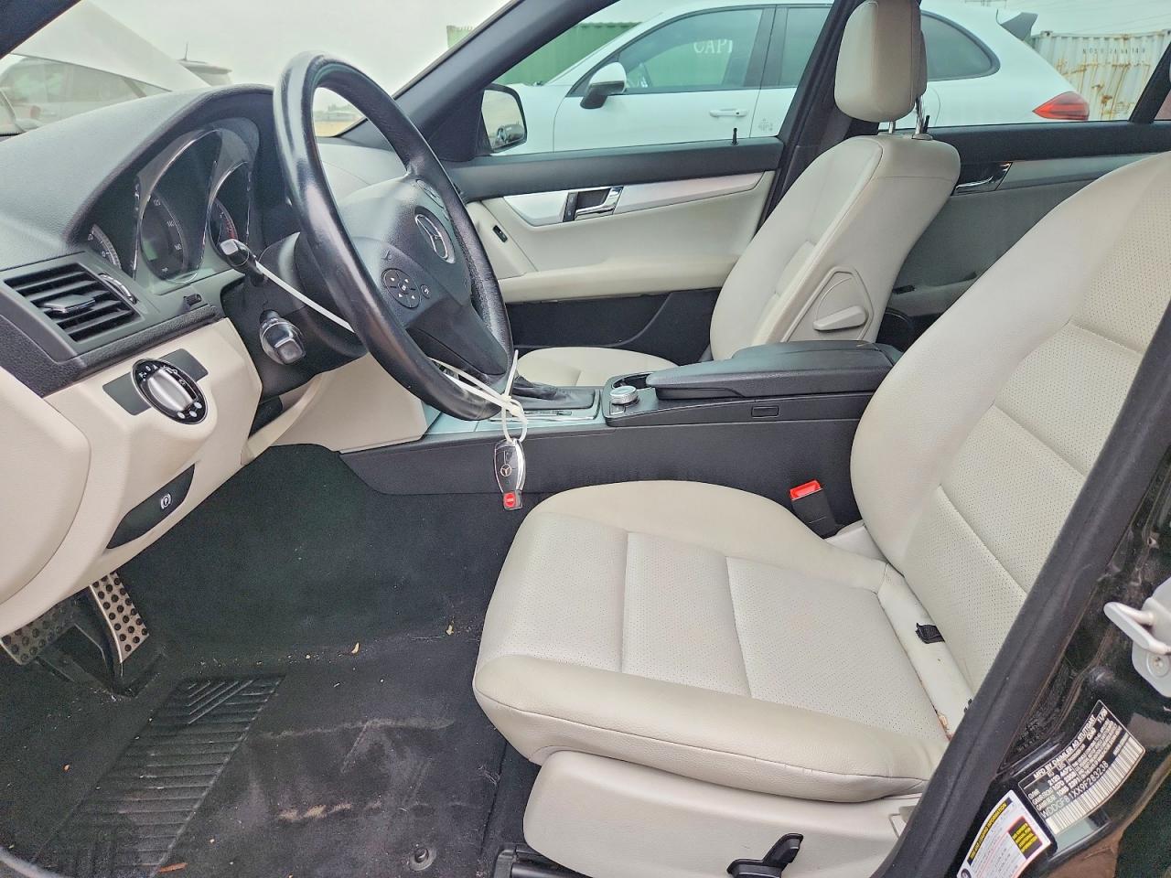 2009 Mercedes-benz C 300 4matic Black vin: WDDGF81XX9F283238