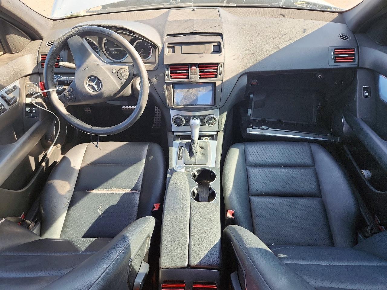 2009 Mercedes-benz C 300 4matic Silver vin: WDDGF81XX9R061121