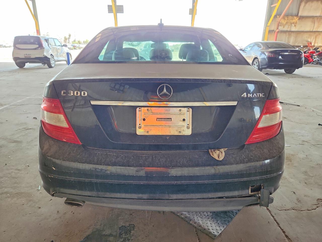 2009 Mercedes-benz C 300 4matic Черный vin: WDDGF81XX9R077948