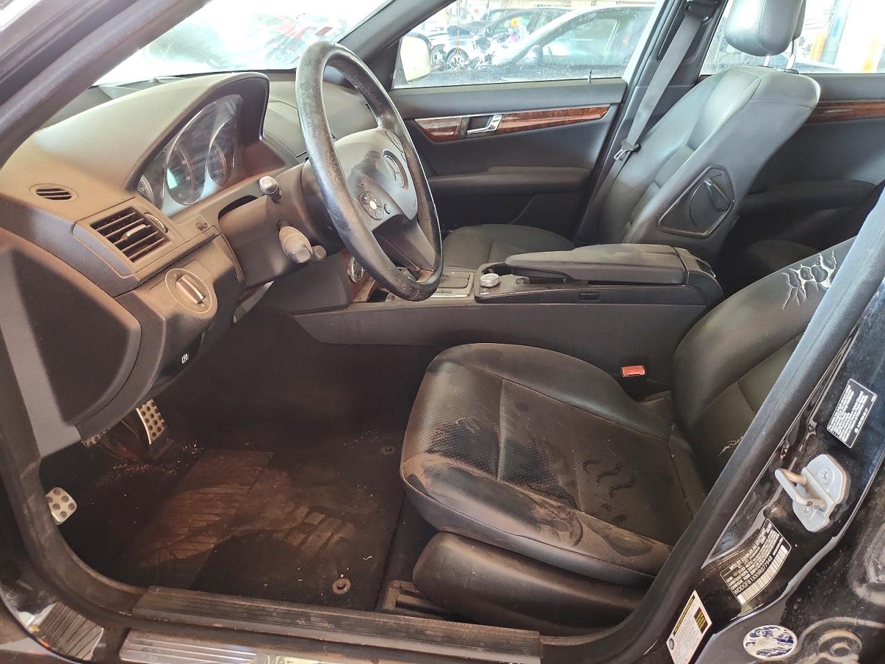 2009 Mercedes-benz C 300 4matic Черный vin: WDDGF81XX9R077948