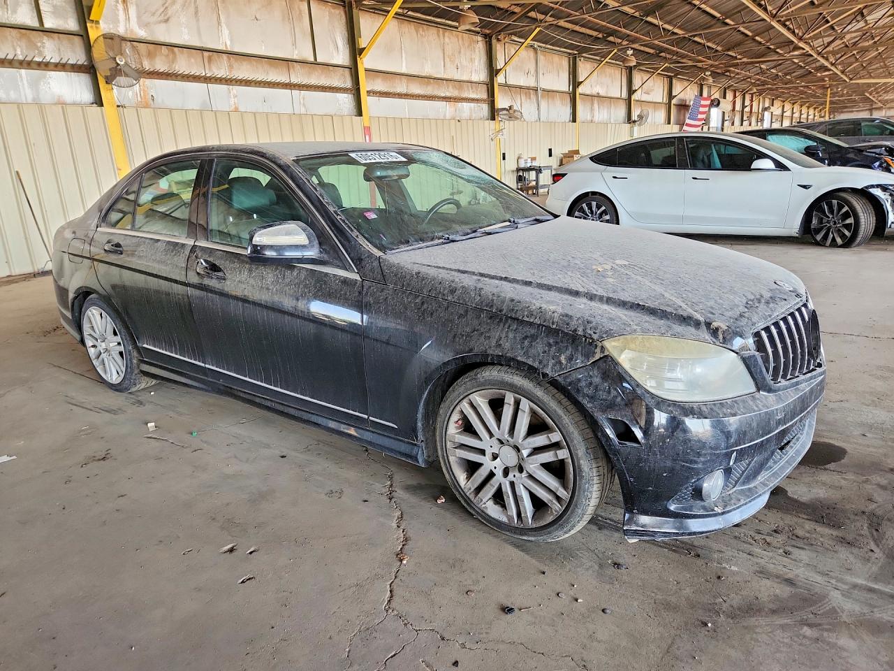 2009 Mercedes-benz C 300 4matic Черный vin: WDDGF81XX9R077948
