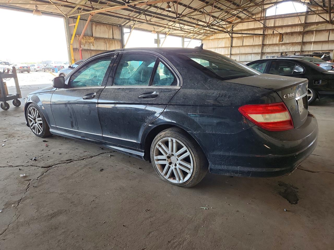 2009 Mercedes-benz C 300 4matic Черный vin: WDDGF81XX9R077948