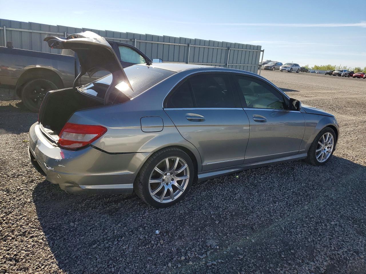 2008 Mercedes-benz C 230 4matic Gray vin: WDDGF85X68F150808