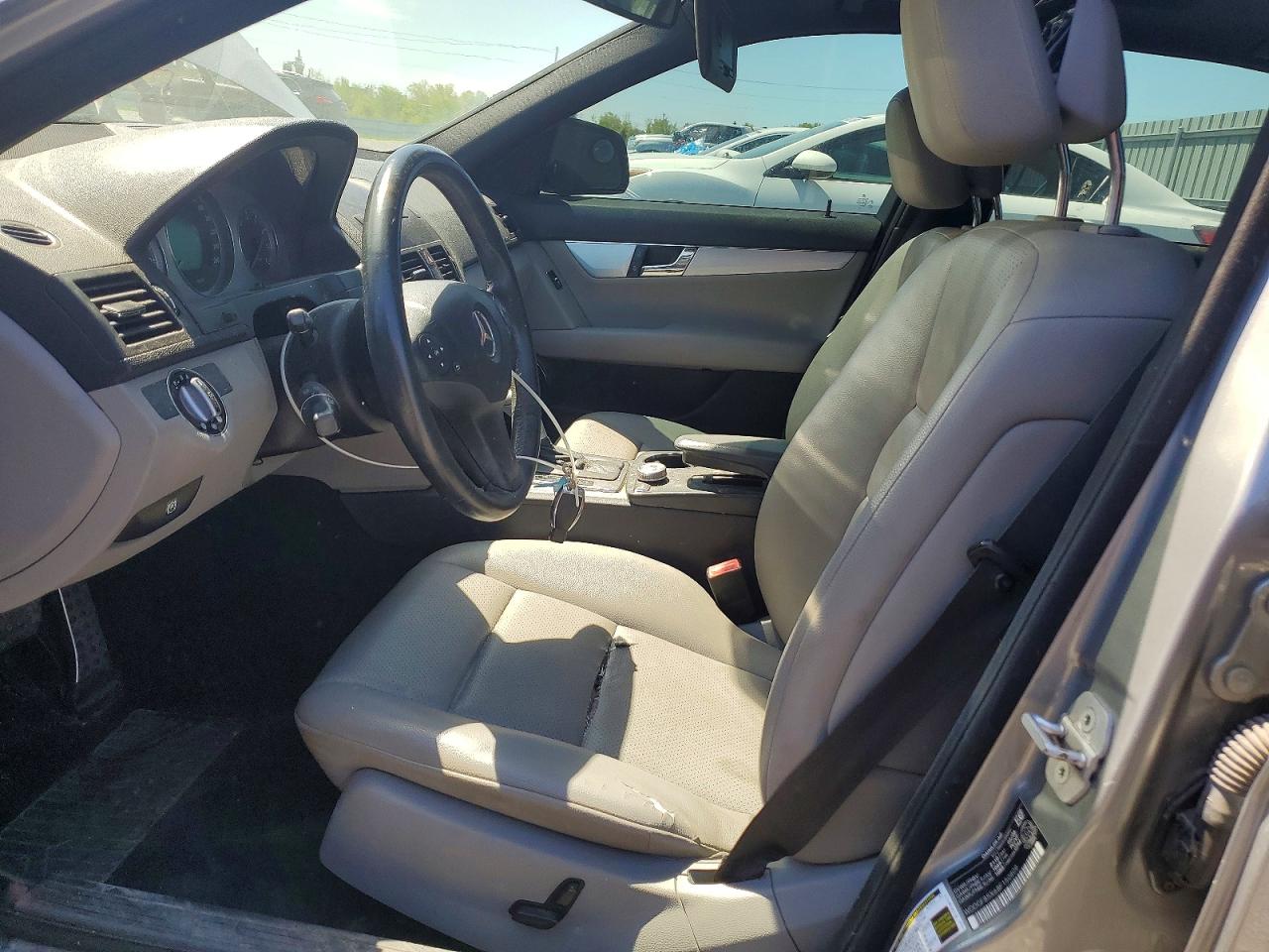 2008 Mercedes-benz C 230 4matic Gray vin: WDDGF85X68F150808
