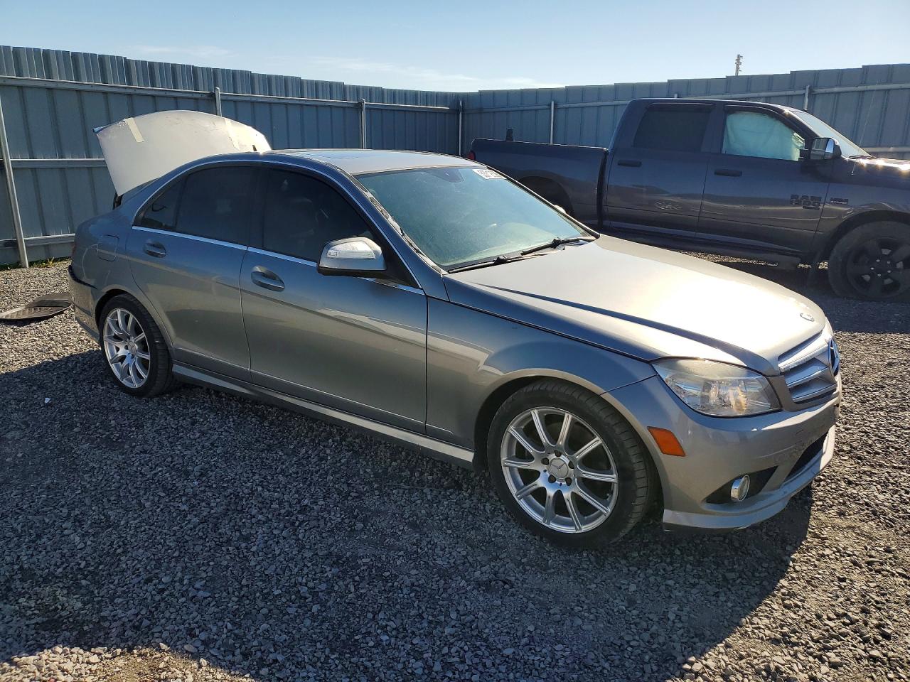 2008 Mercedes-benz C 230 4matic Gray vin: WDDGF85X68F150808