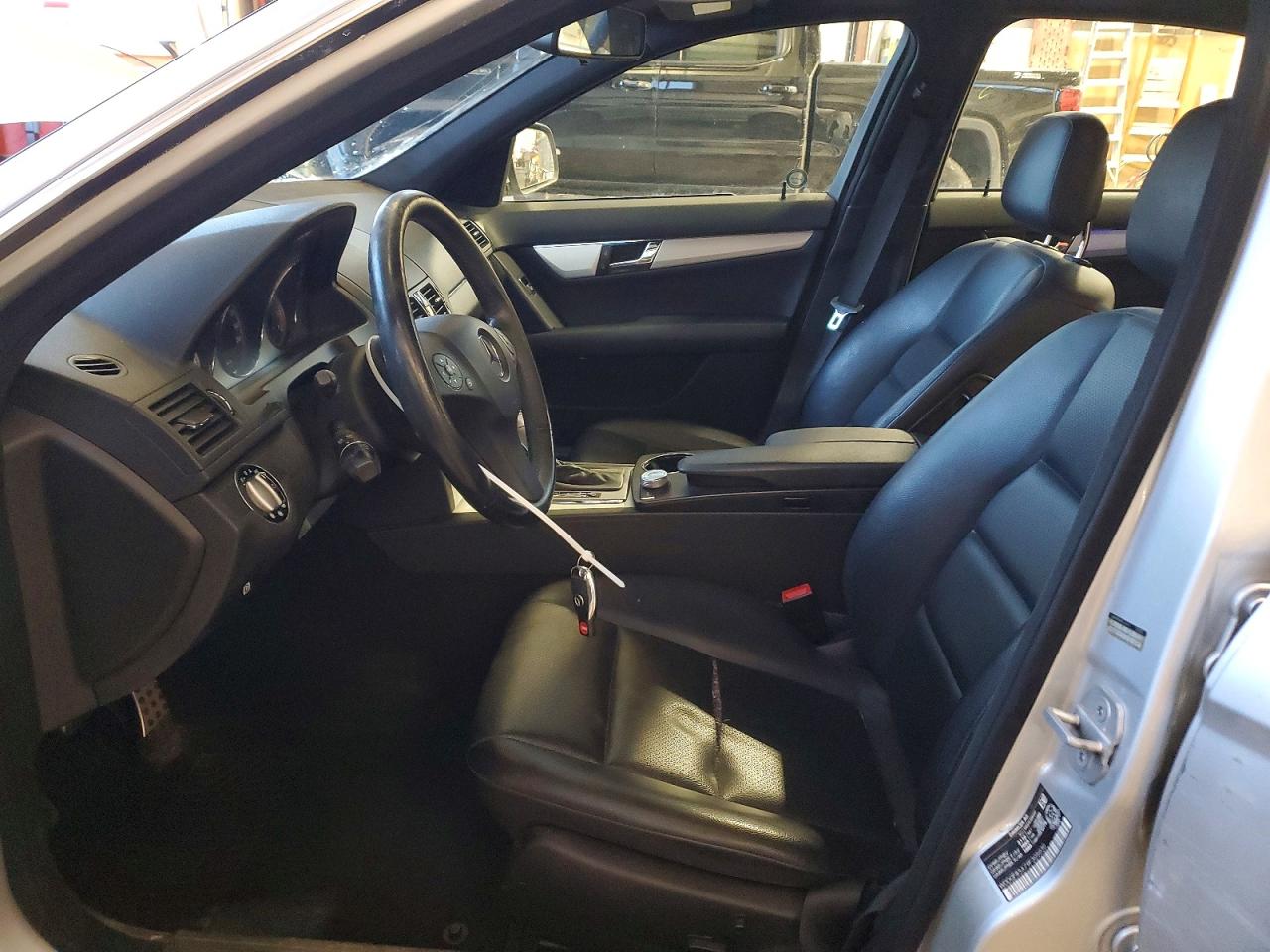 2009 Mercedes-benz C 230 4matic Silver vin: WDDGF85X79F305030