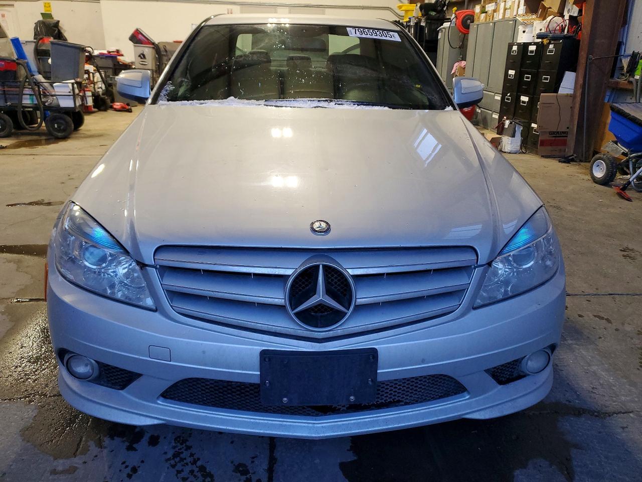 2009 Mercedes-benz C 230 4matic Silver vin: WDDGF85X79F305030