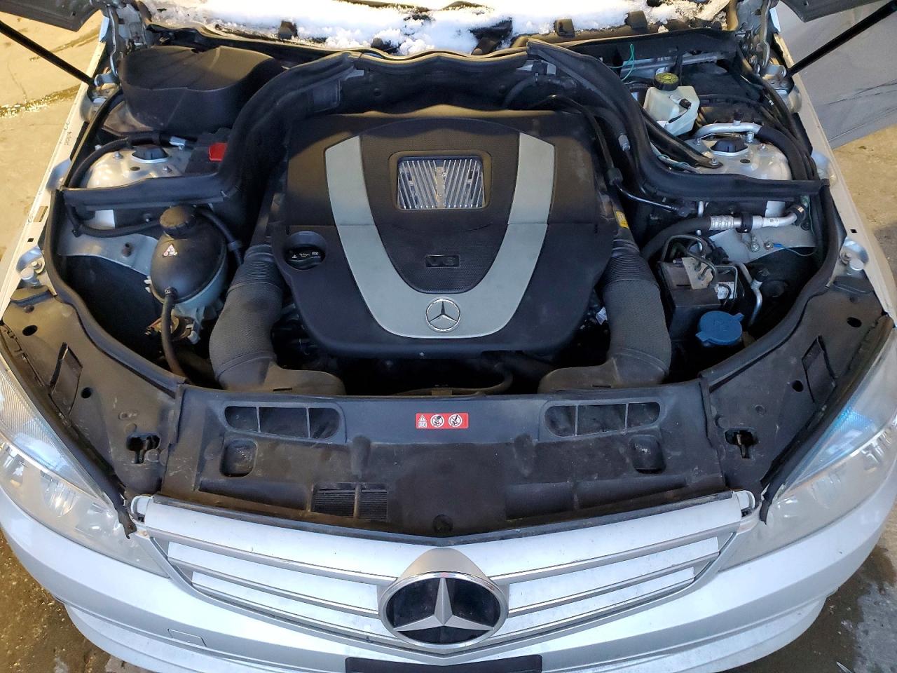 2009 Mercedes-benz C 230 4matic Silver vin: WDDGF85X79F305030