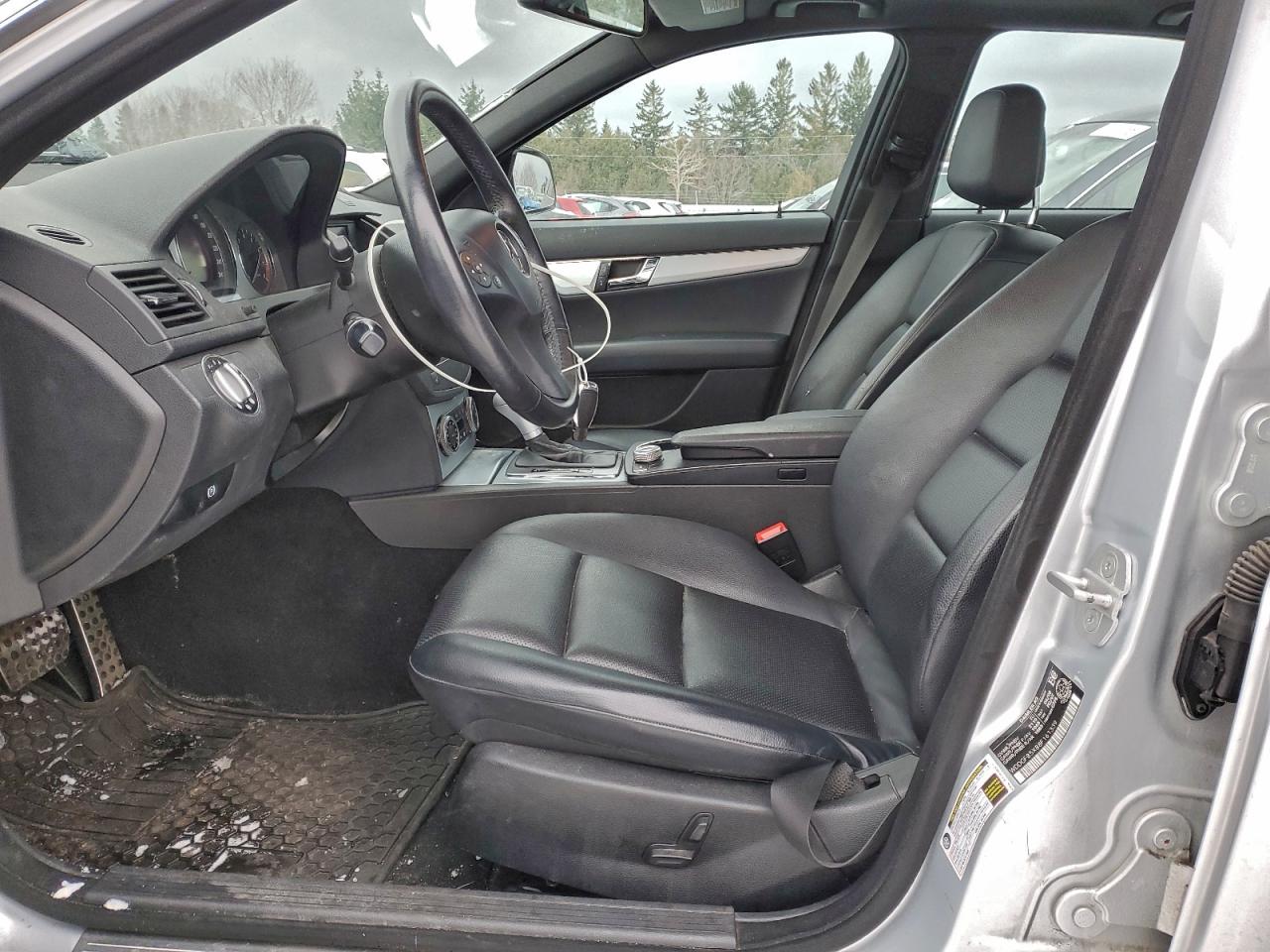 2008 Mercedes-benz C 230 4matic Gray vin: WDDGF85X88F161339