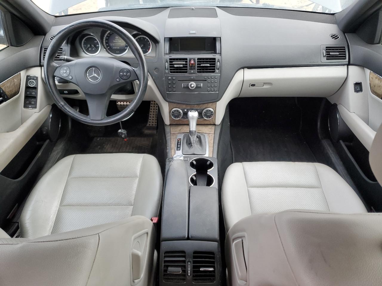 2009 Mercedes-benz C 230 4matic Синий vin: WDDGF85X89F317638