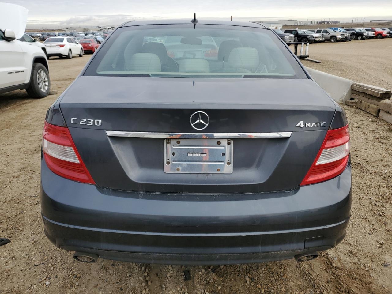 2009 Mercedes-benz C 230 4matic Синий vin: WDDGF85X89F317638