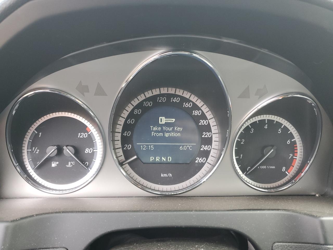 2009 Mercedes-benz C 230 4matic Синий vin: WDDGF85X89F317638