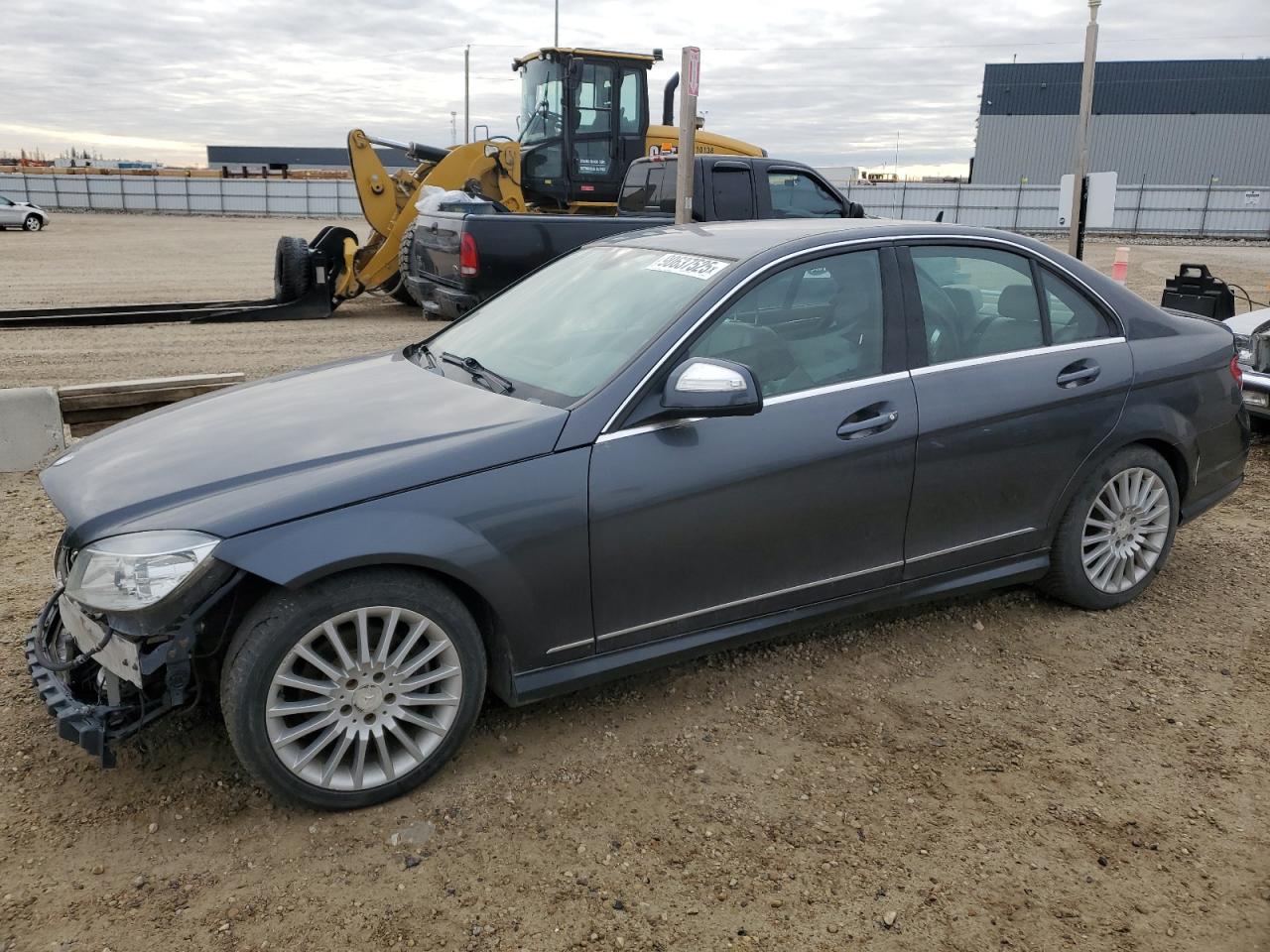 2009 Mercedes-benz C 230 4matic Синий vin: WDDGF85X89F317638