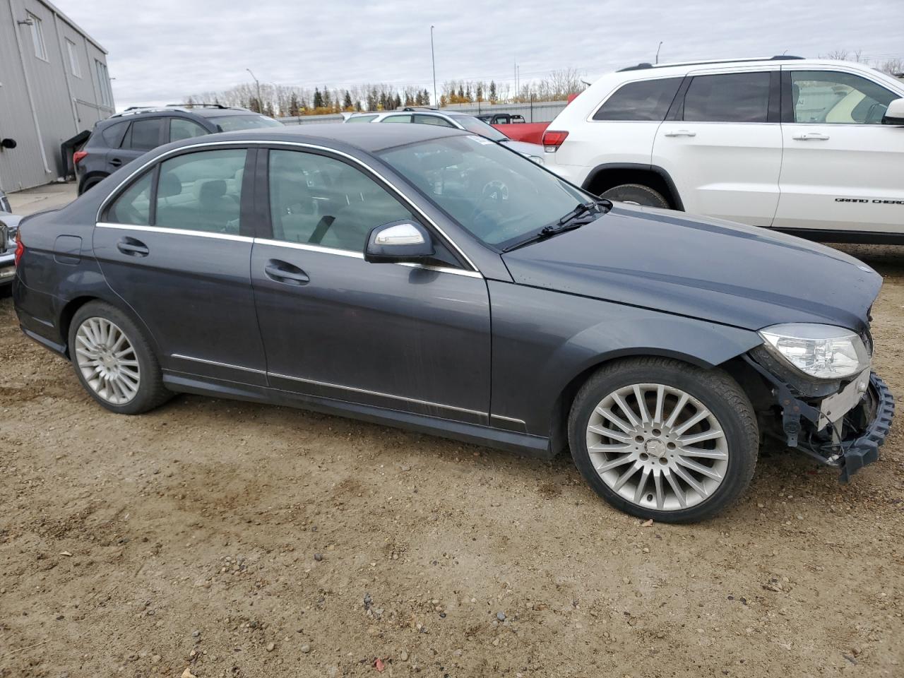 2009 Mercedes-benz C 230 4matic Синий vin: WDDGF85X89F317638