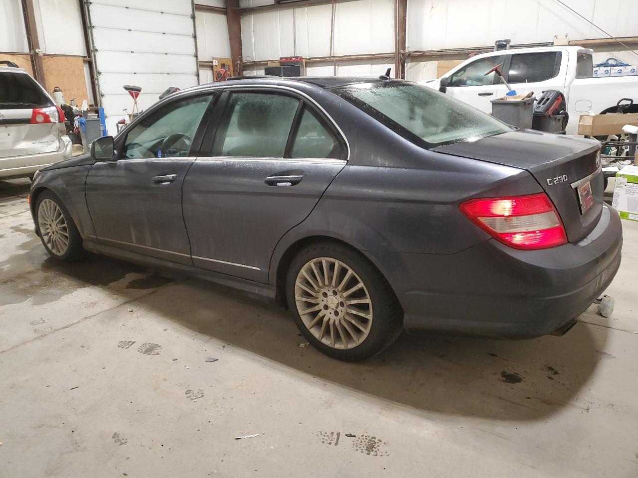 2009 Mercedes-benz C 230 4matic Gray vin: WDDGF85X89F317638
