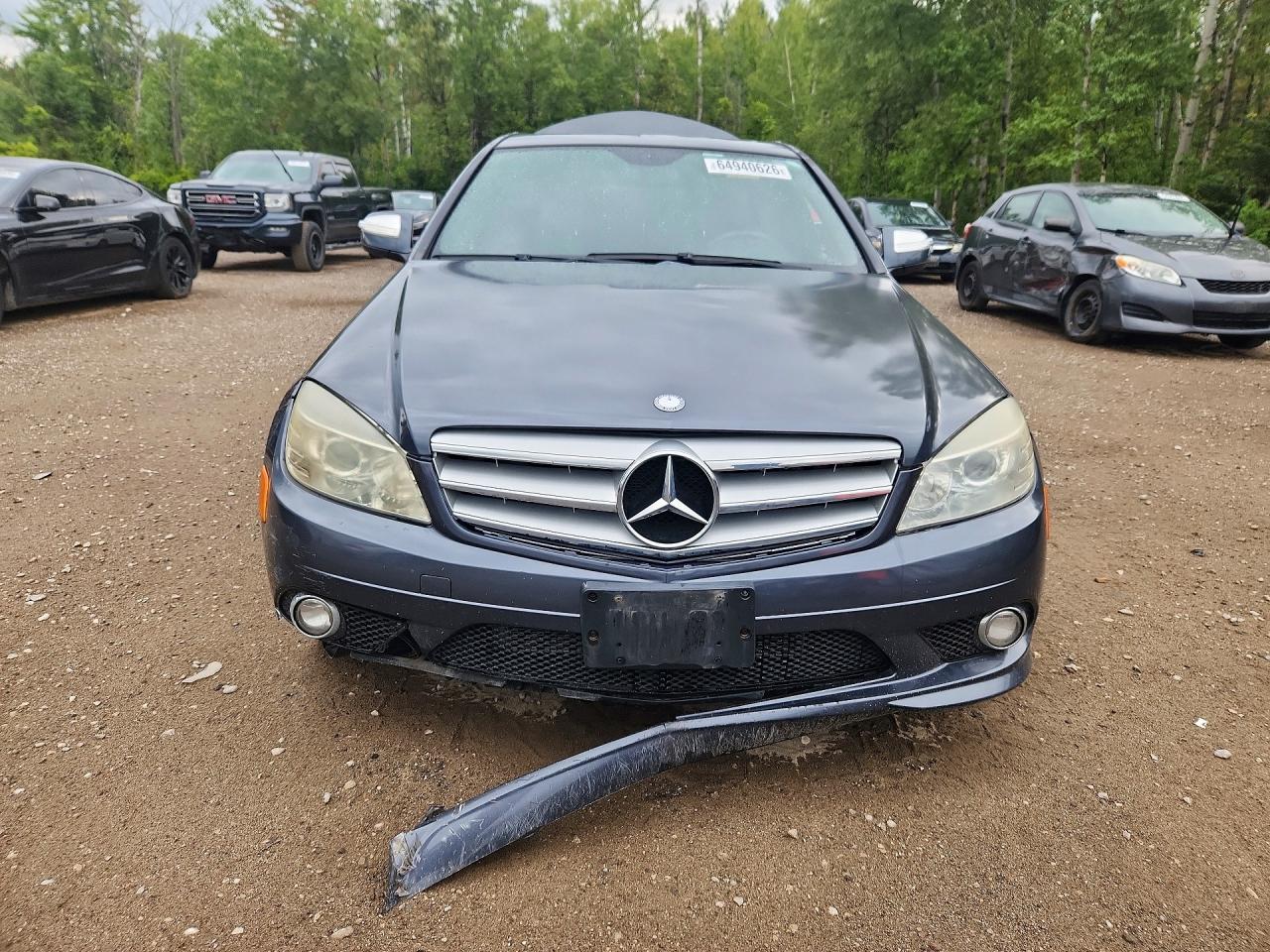 2009 Mercedes-benz C 230 4matic Gray vin: WDDGF85XX9F326437