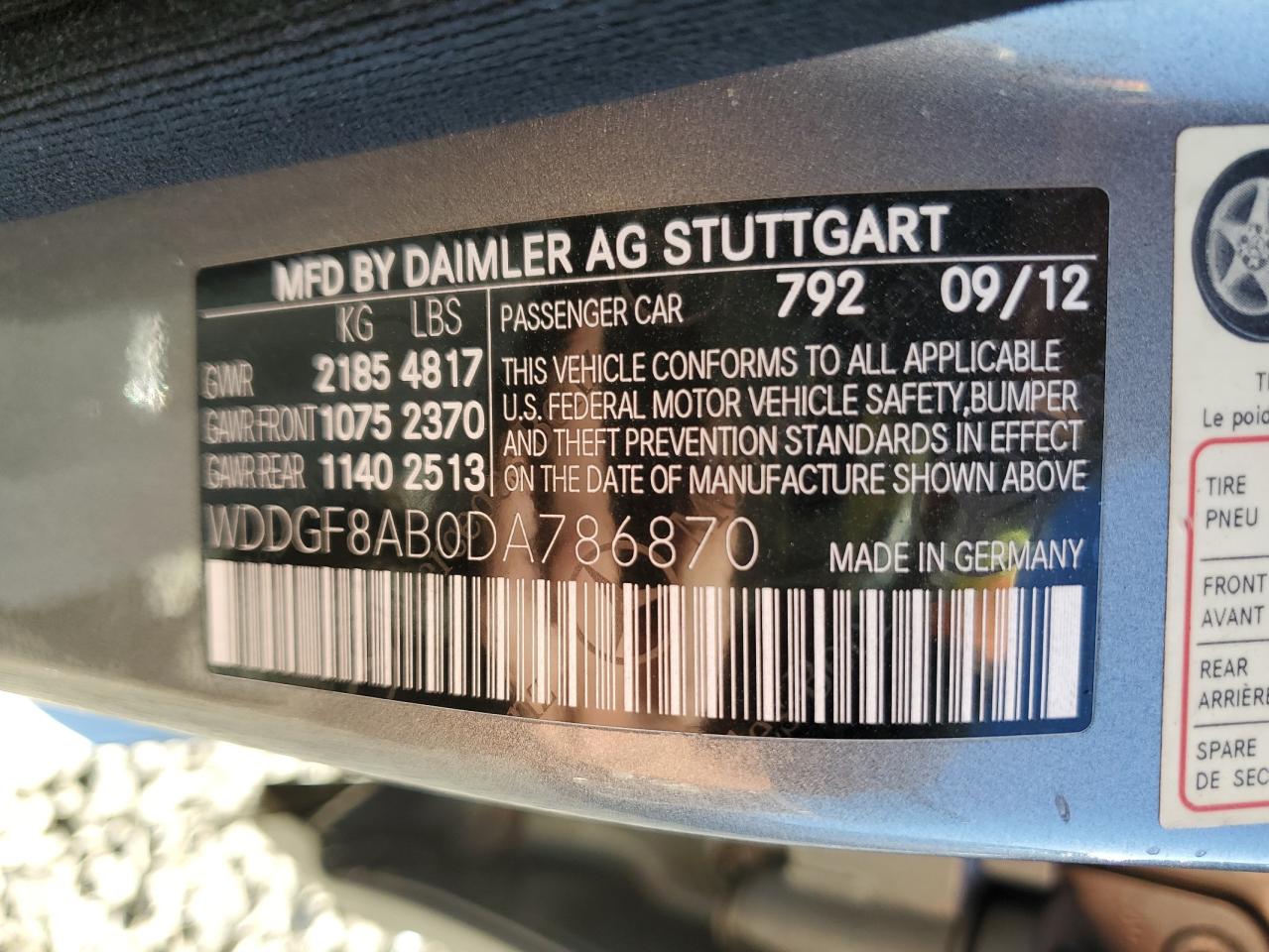 2013 Mercedes-benz C 300 4matic Silver vin: WDDGF8AB0DA786870
