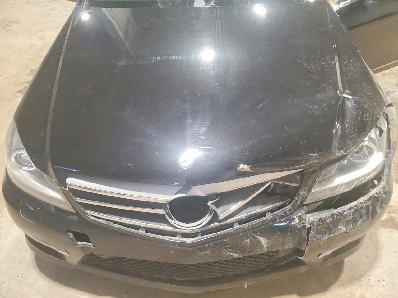 2013 Mercedes-benz C 300 4matic Black vin: WDDGF8AB0DA858490