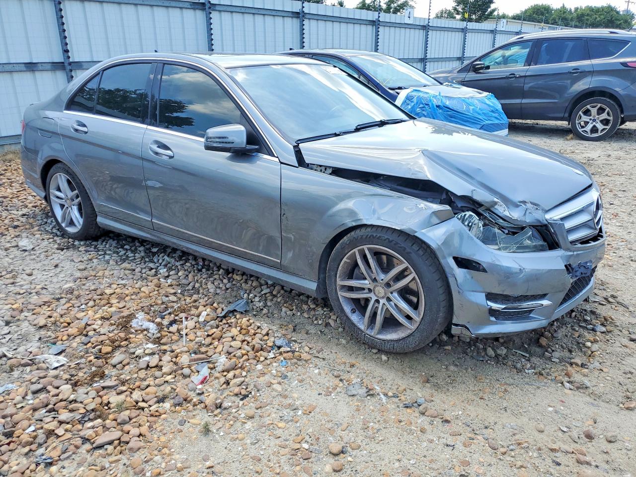 2013 Mercedes-benz C 300 4matic Gray vin: WDDGF8AB0DG020506