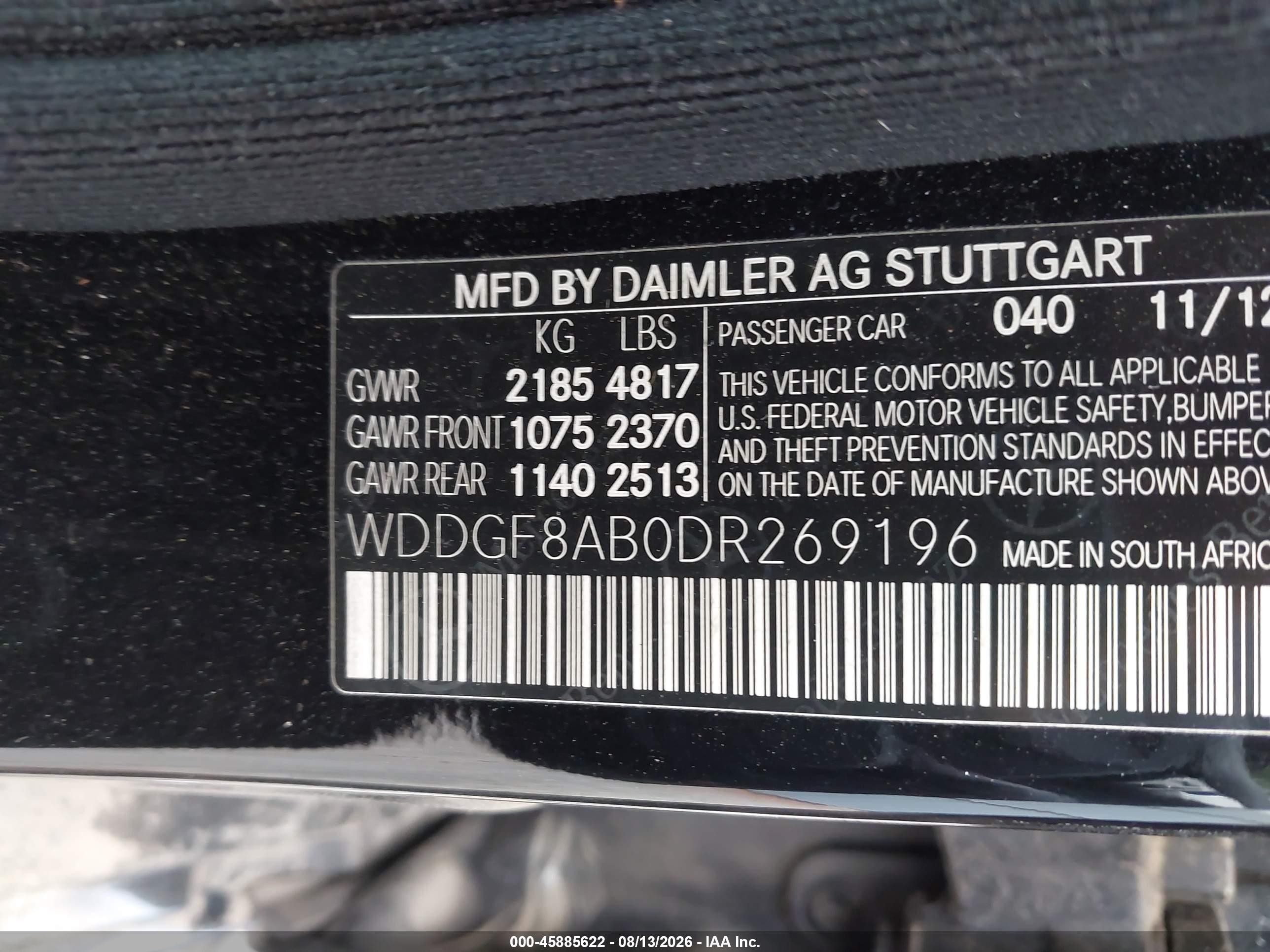 2013 Mercedes-benz C 300 Sport 4matic Черный vin: WDDGF8AB0DR269196