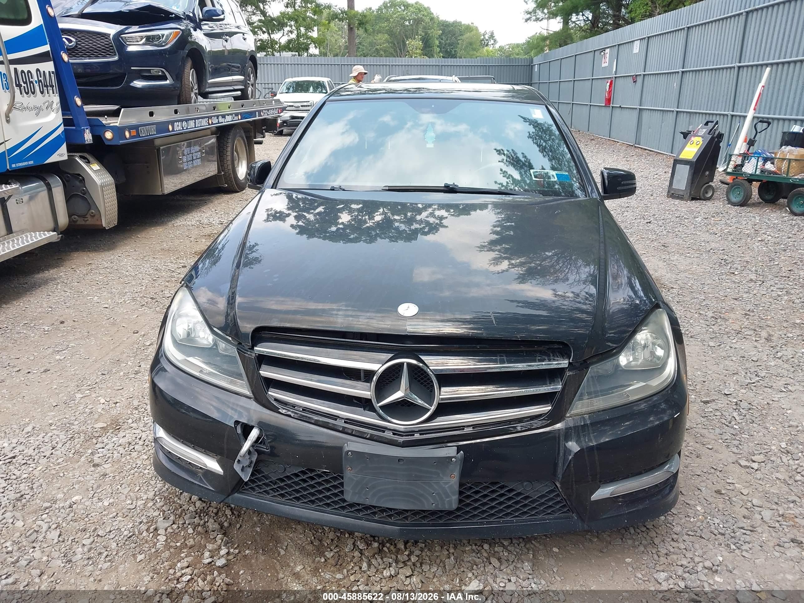 2013 Mercedes-benz C 300 Sport 4matic Черный vin: WDDGF8AB0DR269196