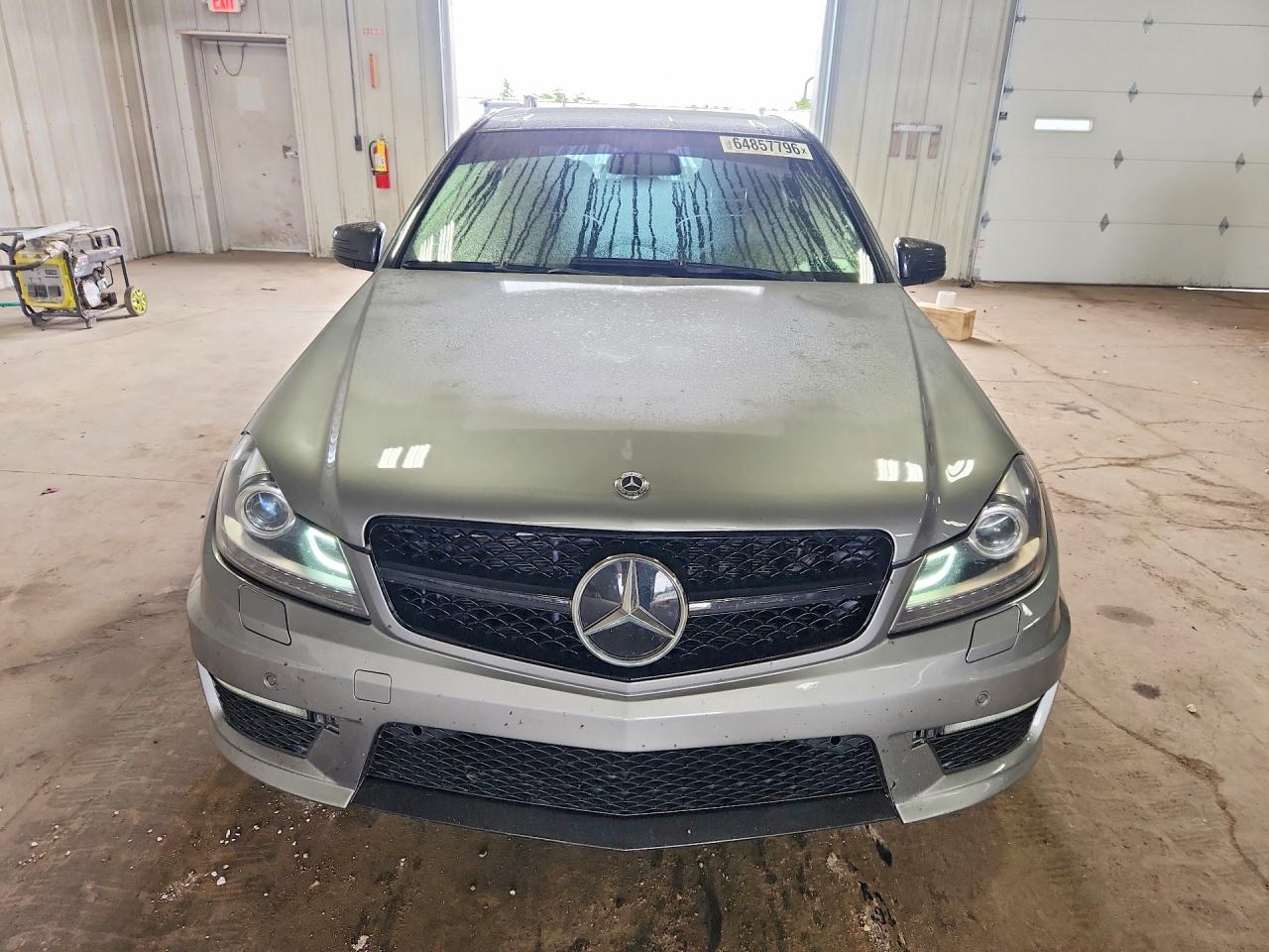 2013 Mercedes-benz C 300 4matic Silver vin: WDDGF8AB0DR270655