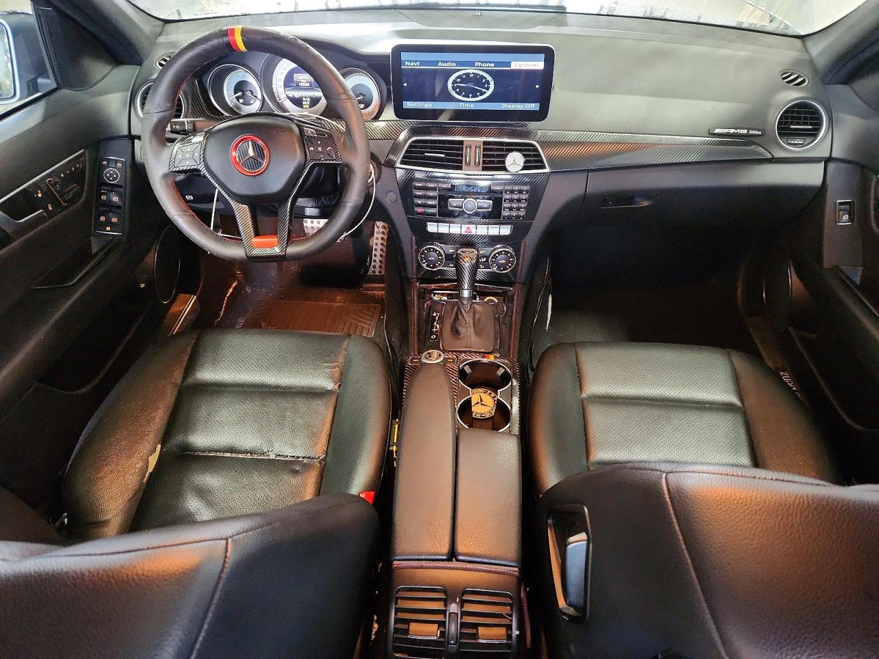 2013 Mercedes-benz C 300 4matic Silver vin: WDDGF8AB0DR270655