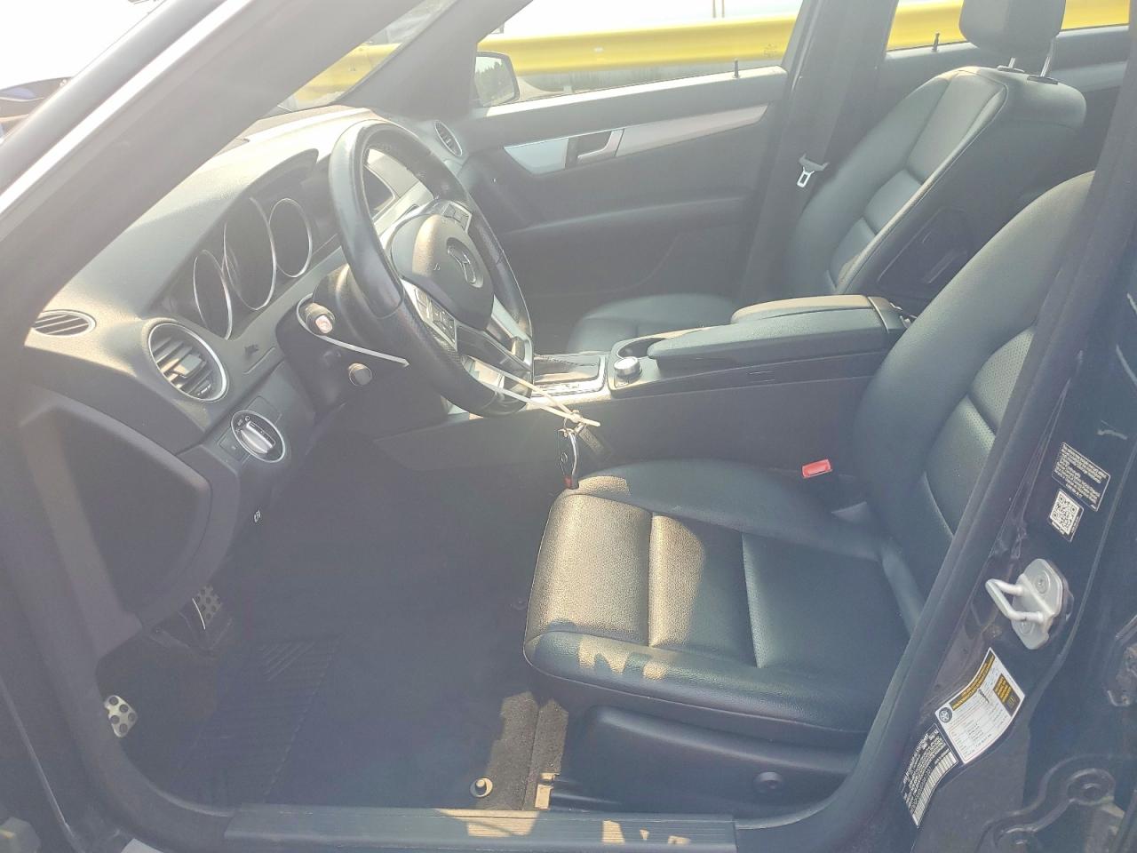 2014 Mercedes-benz C 300 4matic Black vin: WDDGF8AB0EA961331
