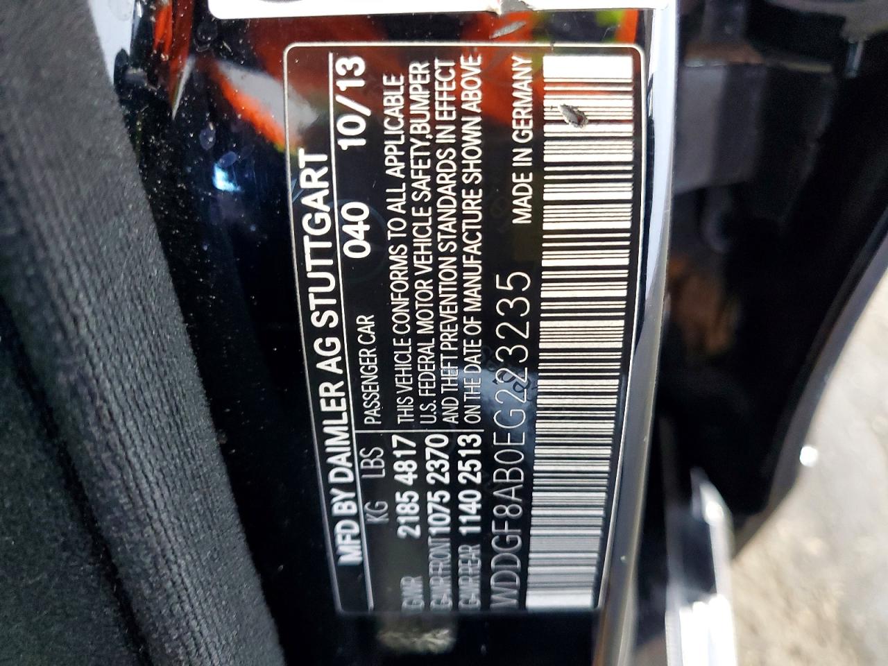 2014 Mercedes-benz C 300 4matic Черный vin: WDDGF8AB0EG223235