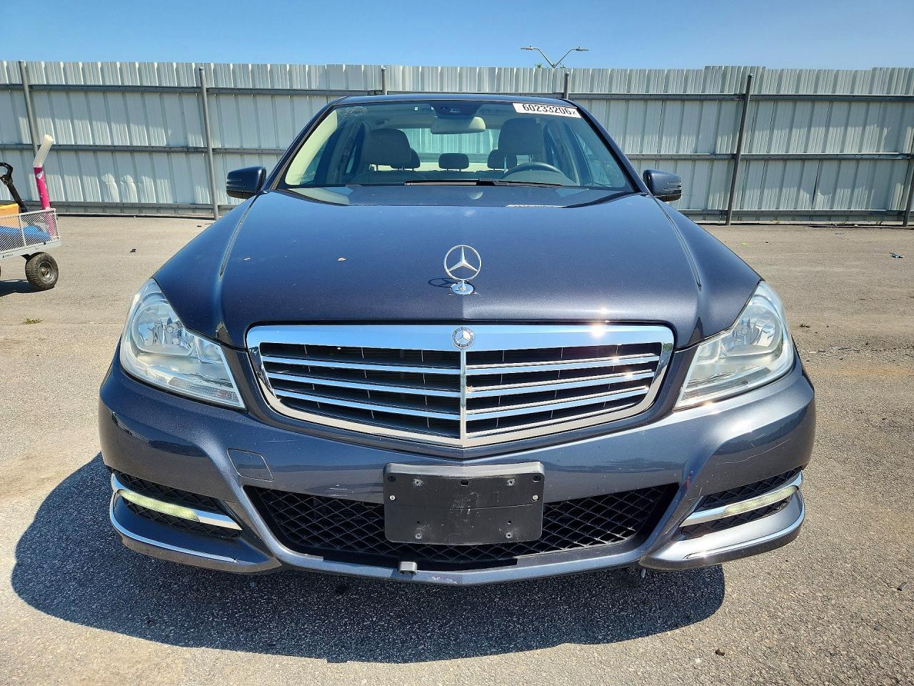 2014 Mercedes-benz C 300 4matic Gray vin: WDDGF8AB0ER305910