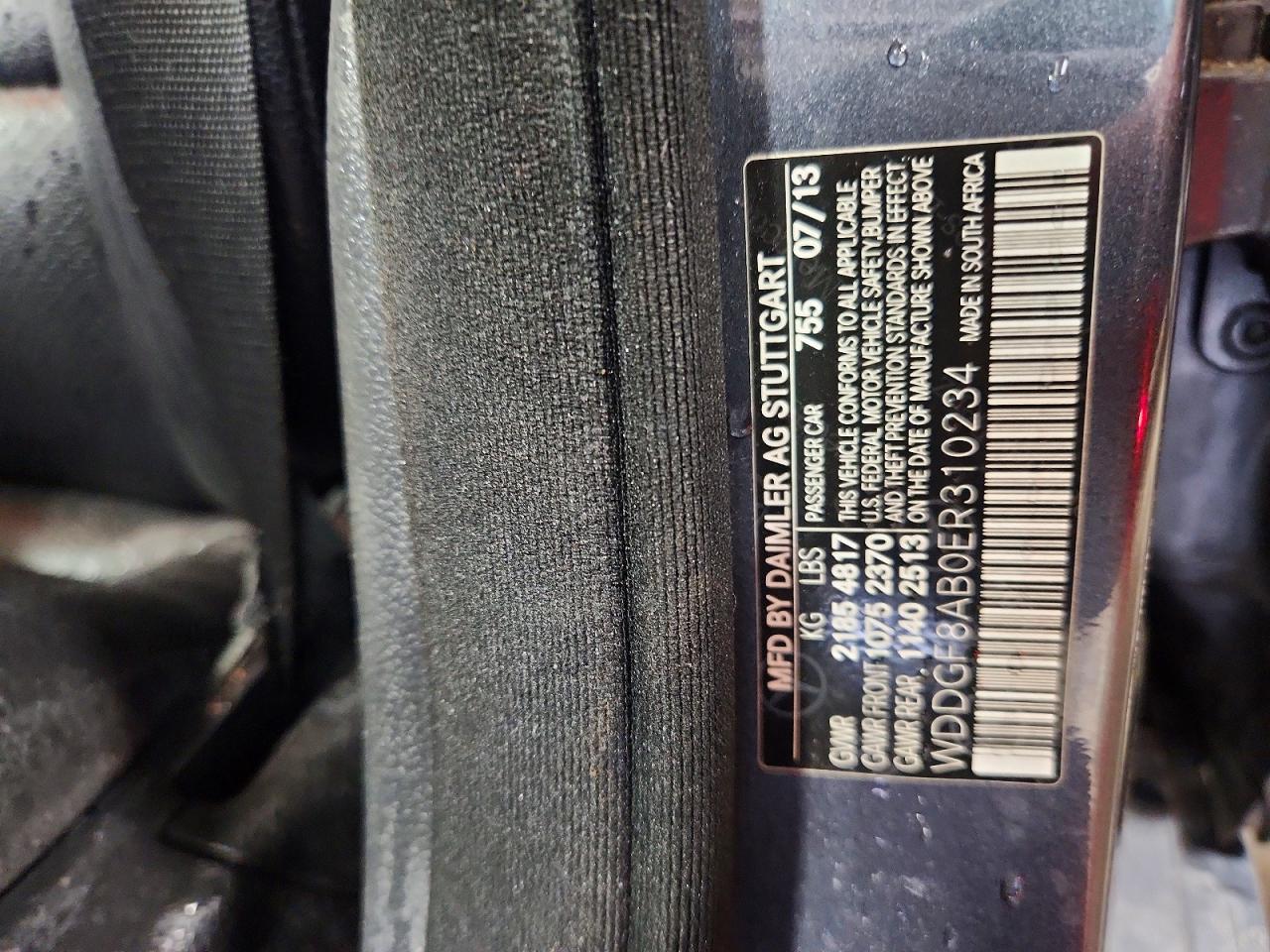 2014 Mercedes-benz C 300 4matic Gray vin: WDDGF8AB0ER310234