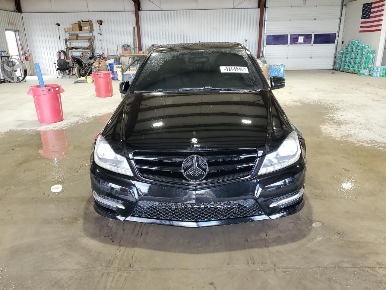2014 Mercedes-benz C 300 4matic Black vin: WDDGF8AB0ER317362 Damage: Hood, Chipped, 10 Or More