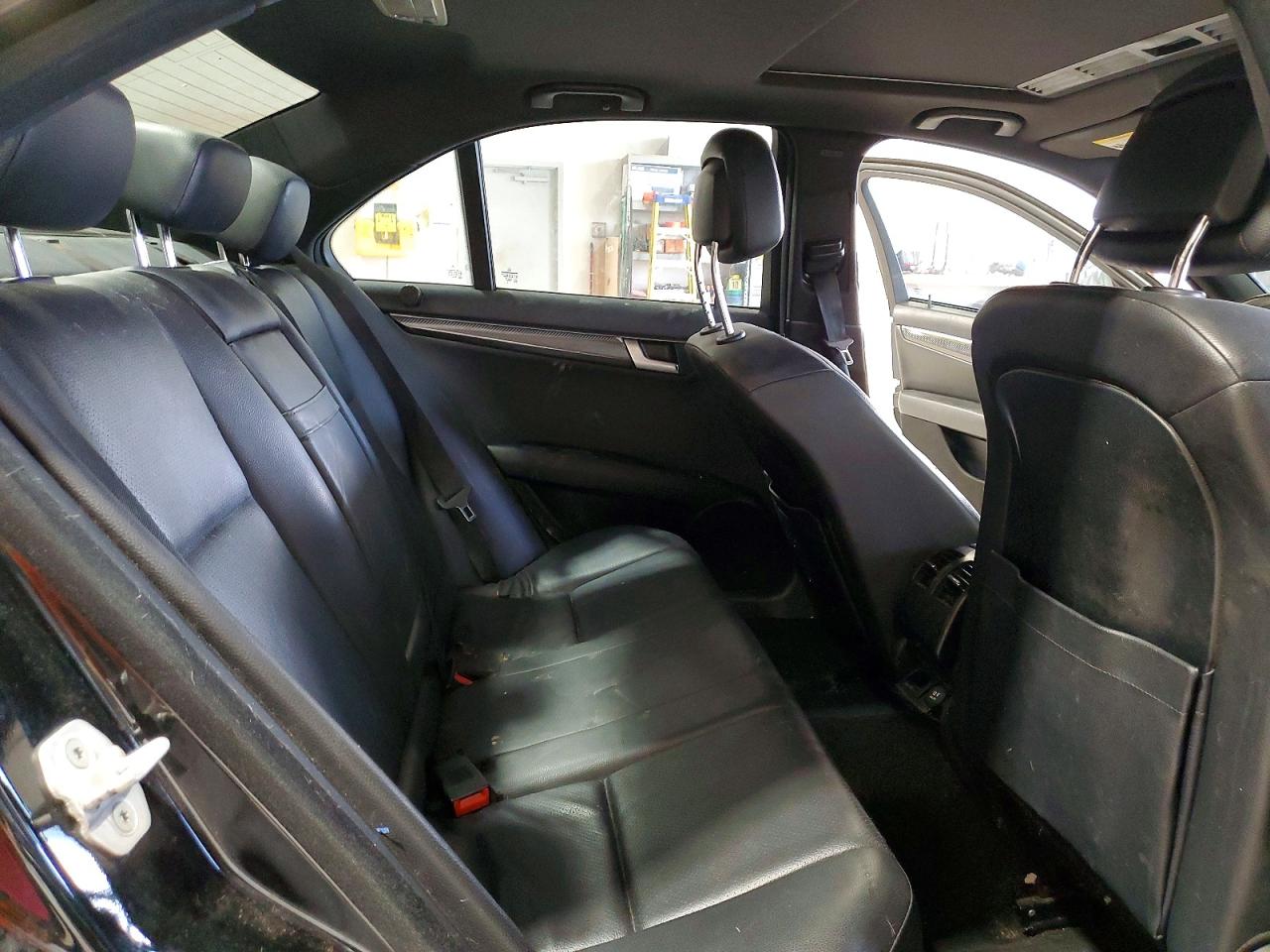 2014 Mercedes-benz C 300 4matic Black vin: WDDGF8AB0ER317362