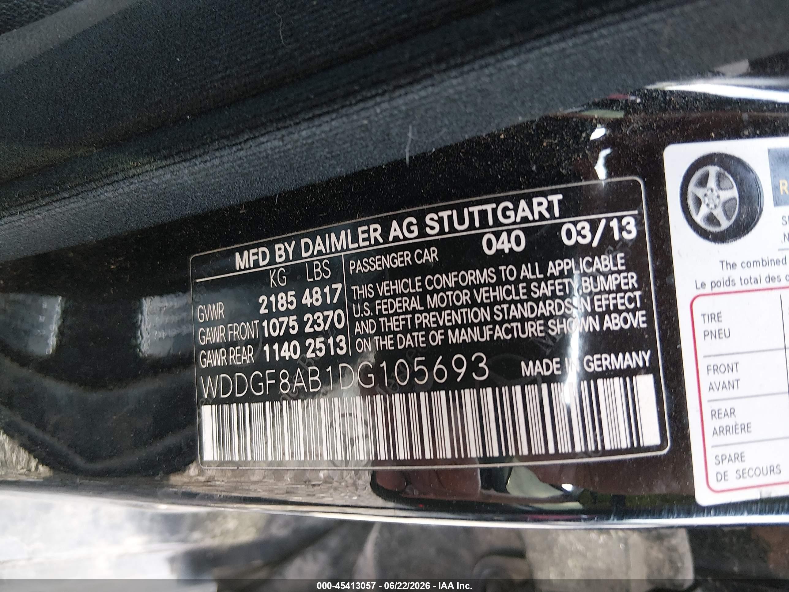 2013 Mercedes-benz C 300 Sport 4matic Black vin: WDDGF8AB1DG105693