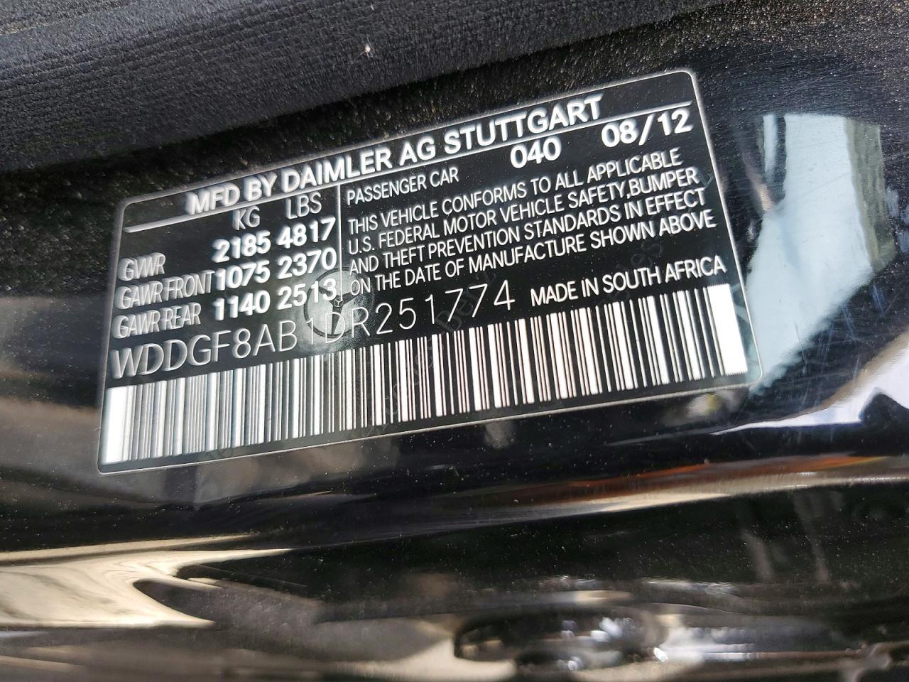 2013 Mercedes-benz C 300 4matic Black vin: WDDGF8AB1DR251774