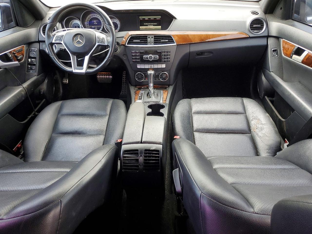 2013 Mercedes-benz C 300 4matic Black vin: WDDGF8AB1DR251774