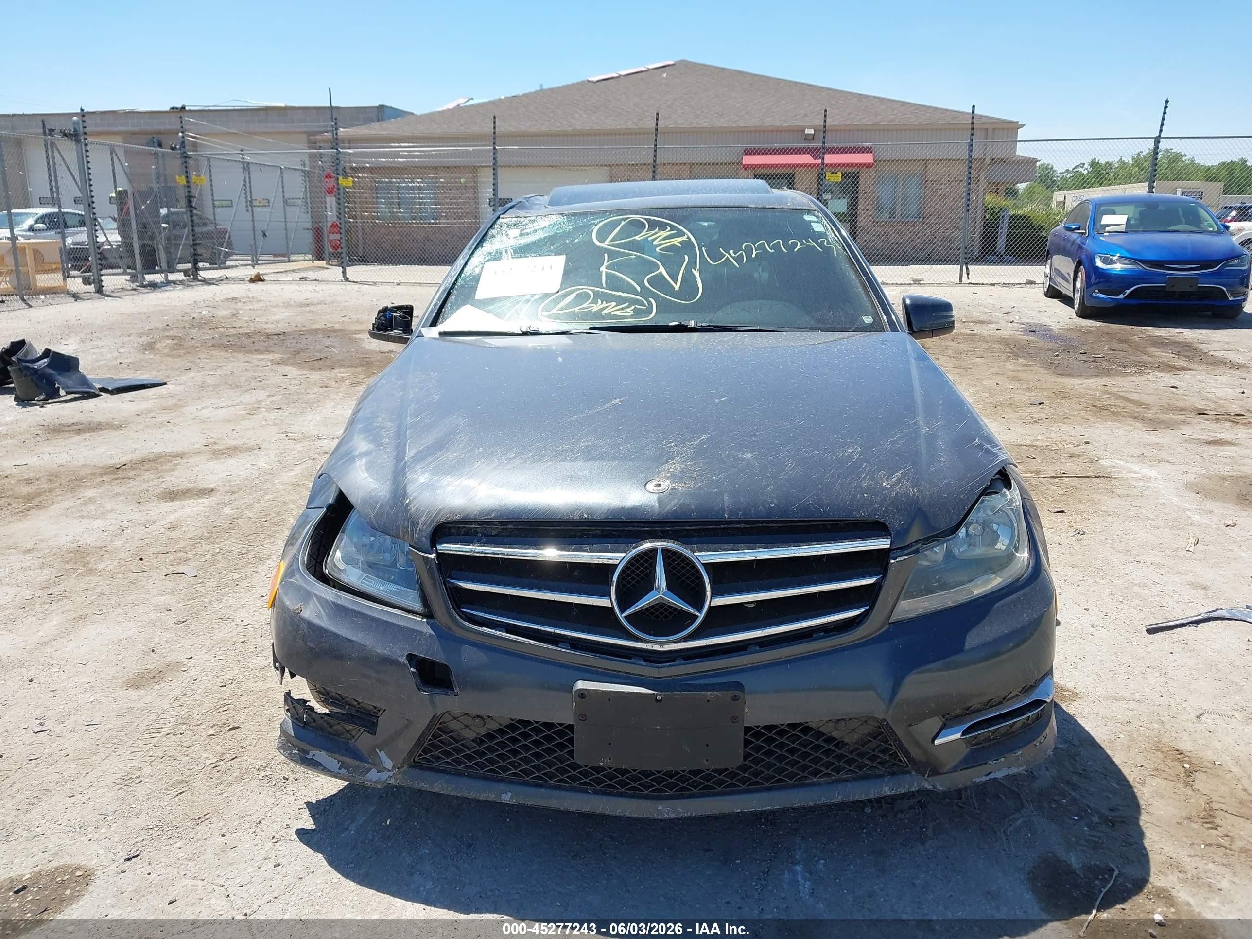 2013 Mercedes-benz C 300 Sport 4matic Black vin: WDDGF8AB1DR259700