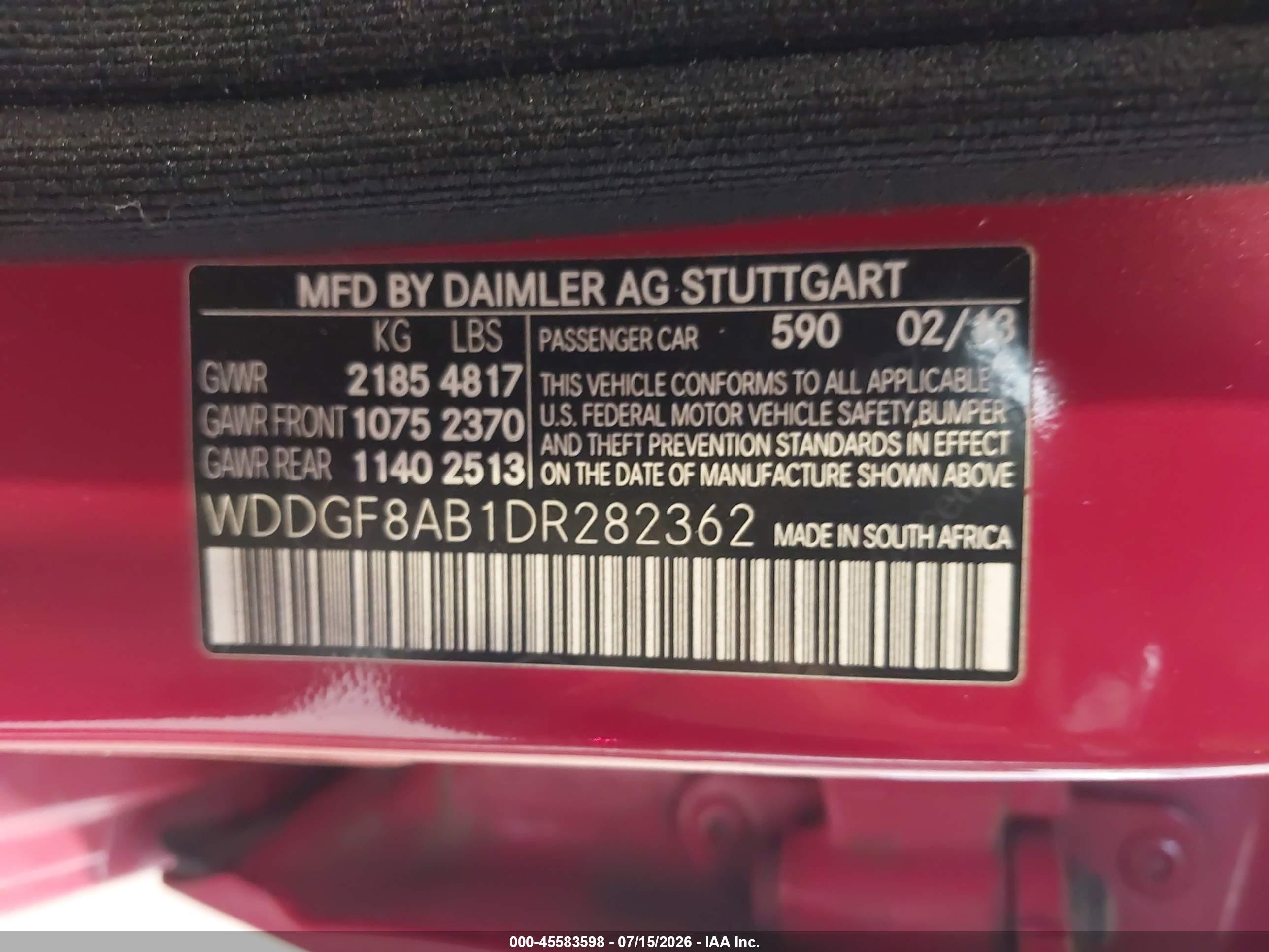 2013 Mercedes-benz C 300 Sport 4matic Красный vin: WDDGF8AB1DR282362