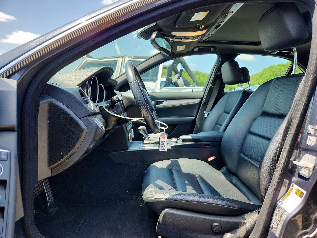 2014 Mercedes-benz C 300 4matic Gray vin: WDDGF8AB1EA931786